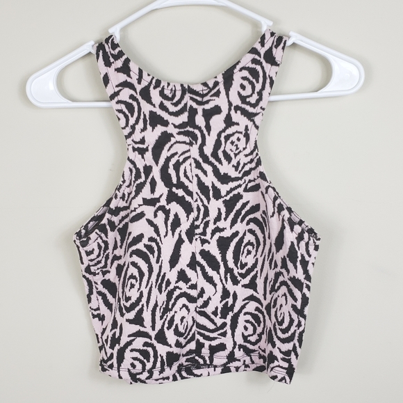 Wet Seal Floral Sleeveless Crop Top Small - Picture 2 of 4